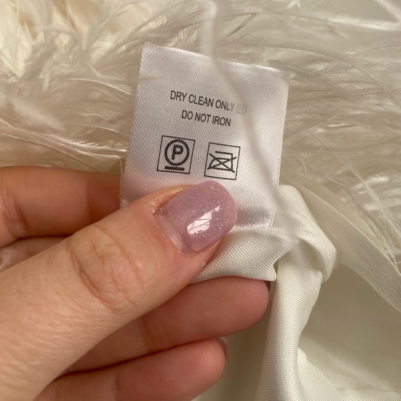 Aje Wattle Feather Skirt sz AU 6 - Picture 6 of 6